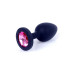 Анальна пробка - Silikon Plug Jewellery Black Small Анальна пробка - Silikon Plug Jewellery Black Small