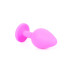 Анальна пробка - Jewellery Pink Silicon PLUG Medium Light Blue Diamond Анальна пробка - Jewellery Pink Silicon PLUG Medium Light Blue Diamond