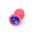 Анальна пробка - Silikon Plug Jewellery Red Medium Анальна пробка - Silikon Plug Jewellery Red Medium