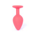 Анальна пробка - Silikon Plug Jewellery Red Medium Анальна пробка - Silikon Plug Jewellery Red Medium
