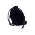 Анальна пробка - Jewellery Silver  Heart PLUG- Dark Blue