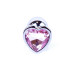 Анальна пробка - Jewellery Silver Heart PLUG Rose Анальна пробка - Jewellery Silver Heart PLUG Rose