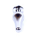 Анальна пробка - Jewellery Silver BUTT PLUG Purple
