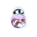Анальна пробка - Jewellery Silver Plug Rose Анальна пробка - Jewellery Silver Plug Rose