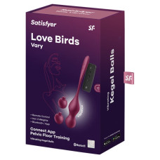 Вагінальні кульки - Satisfyer Love Birds Vary (App)