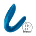 Вібратор для пар - Satisfyer Double Whale Вібратор для пар - Satisfyer Double Whale