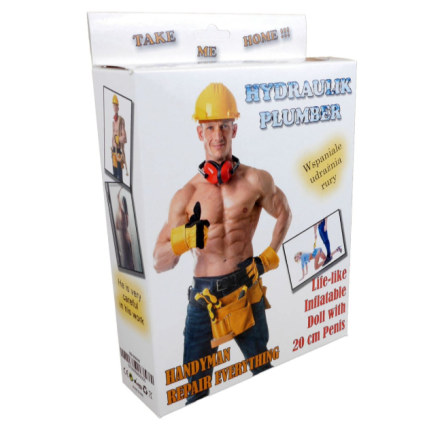 Надувна секс лялька - Plumber Male Doll Надувна секс лялька - Plumber Male Doll