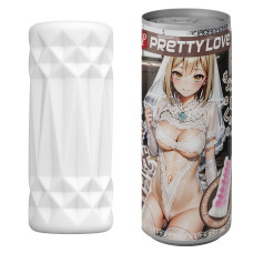 Мастурбатор - Pretty Love Pop-Top Can Masturbator White Мастурбатор - Pretty Love Pop-Top Can Masturbator White