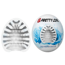 Мастурбатор - Pretty Love Pleasure Egg Masturbator White Мастурбатор - Pretty Love Pleasure Egg Masturbator White