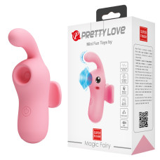 Кліторальний стимулятор на палець - Pretty Love Magic Fairy Stimulator Pink Кліторальний стимулятор на палець - Pretty Love Magic Fairy Stimulator Pink