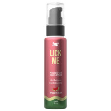Лубрикант - Intt Lick Me Watermelon Kissable Gel With Warm Effect, 50 мл
