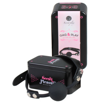 Кляп - Secret Play Secret Pleasure Gag & Play Silicone Ball Gag Кляп - Secret Play Secret Pleasure Gag & Play Silicone Ball Gag