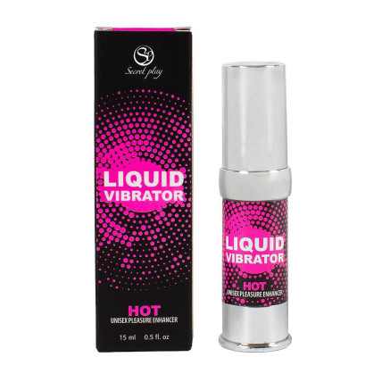 Рідкий вібратор - Secret Play Liquid Vibrator Hot, 15 мл Рідкий вібратор - Secret Play Liquid Vibrator Hot, 15 мл