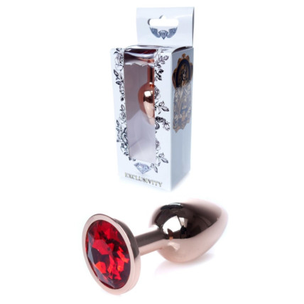 Анальна пробка - Jewellery Red Gold PLUG- Red Анальна пробка - Jewellery Red Gold PLUG- Red