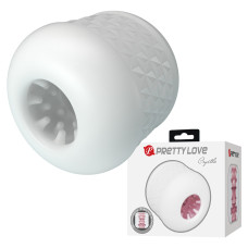 Мастурбатор - Pretty Love Masturbator Crystle White Мастурбатор - Pretty Love Masturbator Crystle White