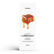 Лубрикант - Satisfyer Juicy Lubricant Creamy Caramel, 300 мл Лубрикант - Satisfyer Juicy Lubricant Creamy Caramel, 300 мл