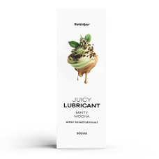 Лубрикант - Satisfyer Juicy Lubricant Minty Mocha, 300 мл Лубрикант - Satisfyer Juicy Lubricant Minty Mocha, 300 мл