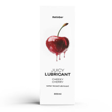 Лубрикант - Satisfyer Juicy Lubricant Cheeky Cherry, 300 мл Лубрикант - Satisfyer Juicy Lubricant Cheeky Cherry, 300 мл