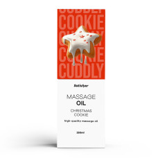 Масажна олійка - Satisfyer Massage Oil Christmas Cookie, 250 мл Масажна олійка - Satisfyer Massage Oil Christmas Cookie, 250 мл