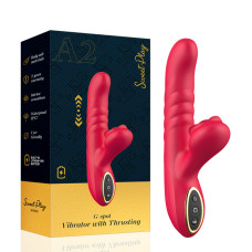 Вібратор - Erospace Sweet Play G-Spot Vibrator With Thrusting A2 Вібратор - Erospace Sweet Play G-Spot Vibrator With Thrusting A2
