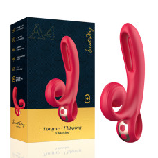 Вібратор - Erospace Sweet Play Tongue Flipping Vibrator A4 Вібратор - Erospace Sweet Play Tongue Flipping Vibrator A4