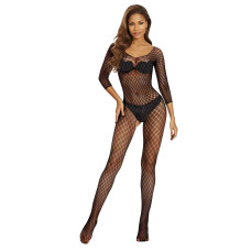 Бодістокінг - Bodystocking 2048, black - One Size Бодістокінг - Bodystocking 2048, black - One Size