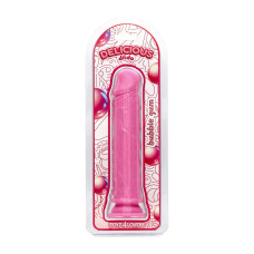 Фалоімітатор з ароматом жуйки- Toyz4lovers Delicious Dildo Bubble Gum, 20 см