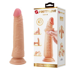 Фалоімітатор - Pretty Love Kable Sliding Skin 8.3 Фалоімітатор - Pretty Love Kable Sliding Skin 8.3