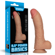 Реалістичний вібратор - Vibrating Power Basics Cock 8.5 Реалістичний вібратор - Vibrating Power Basics Cock 8.5