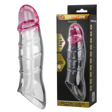 Насадка на член - Pretty Love Damell Penis Sleeve Tranparent Насадка на член - Pretty Love Damell Penis Sleeve Tranparent