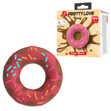 Ерекційне кільце - Pretty Love Berry Super Donut Silicone Cock Ring Ерекційне кільце - Pretty Love Berry Super Donut Silicone Cock Ring
