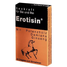 Таблетки - Erotisin, 30 таб. (08.2026) Таблетки - Erotisin, 30 таб. (08.2026)