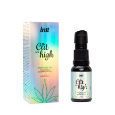 Збуджуючий спрей для клітора - Intt Clit Me High Cannabis Oil Tingling and Warming Effect, 12 мл