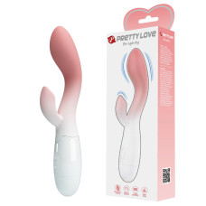 Вібратор - Pretty Love Brighty White/Pink