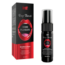 Спрей для глибокого горла - Intt Deep Throat Strawberry, 12 мл