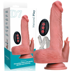 Реалістичний вібратор - Thrusting Dildo With Swing Motion And Heating Erospace Natural Play D7 Реалістичний вібратор - Thrusting Dildo With Swing Motion And Heating Erospace Natural Play D7